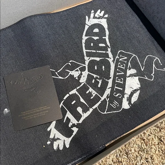 Freebird By Steven Whisper Tall Boots  In Black Snake - Picture 12 of 16